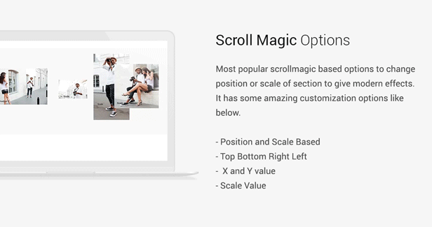 Scroll Magic and Special Effects Magic Box for WPBakery Page Builder - 2