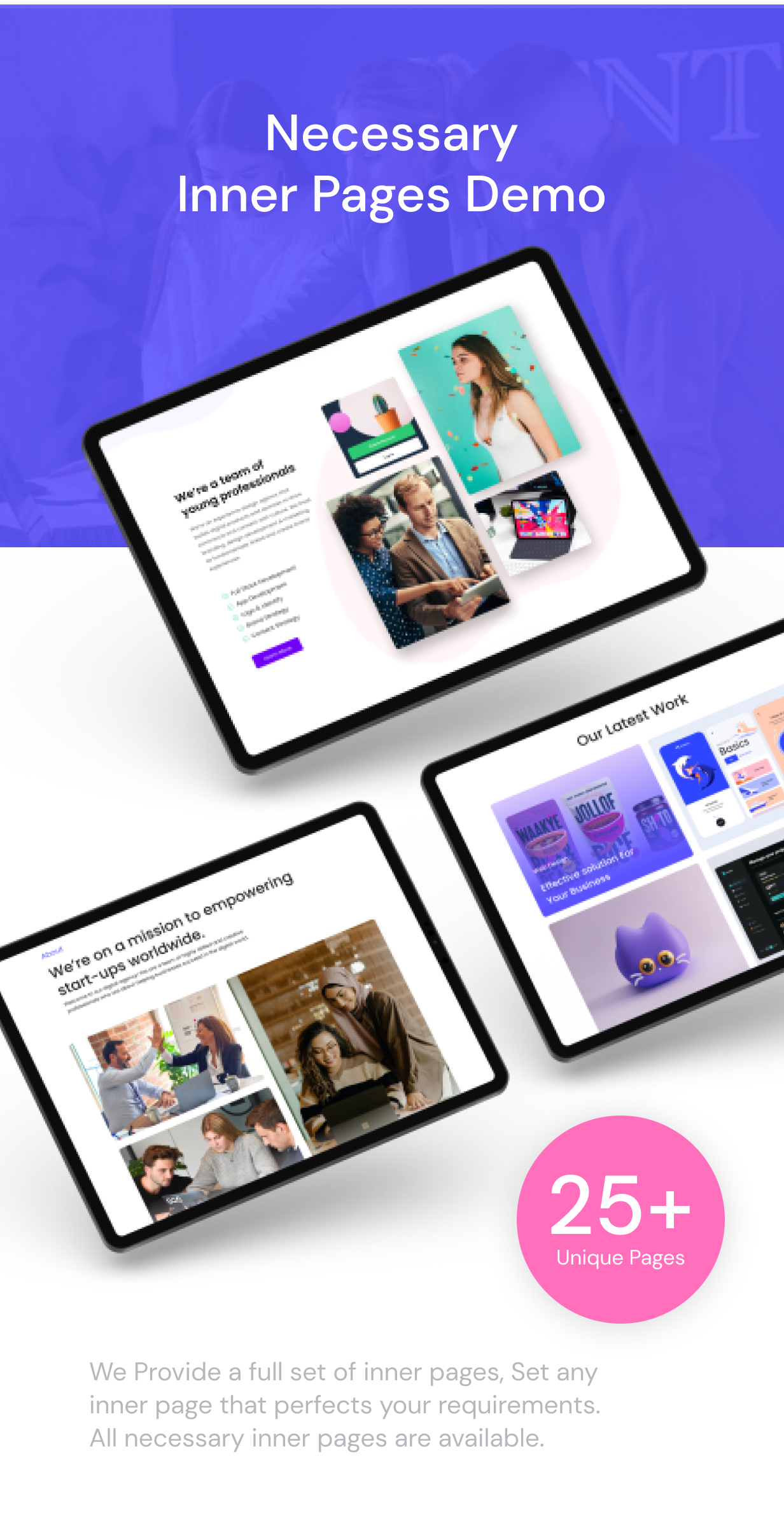 NexaByte | Creative Portfolio and Digital Agency Figma Design Template - 3