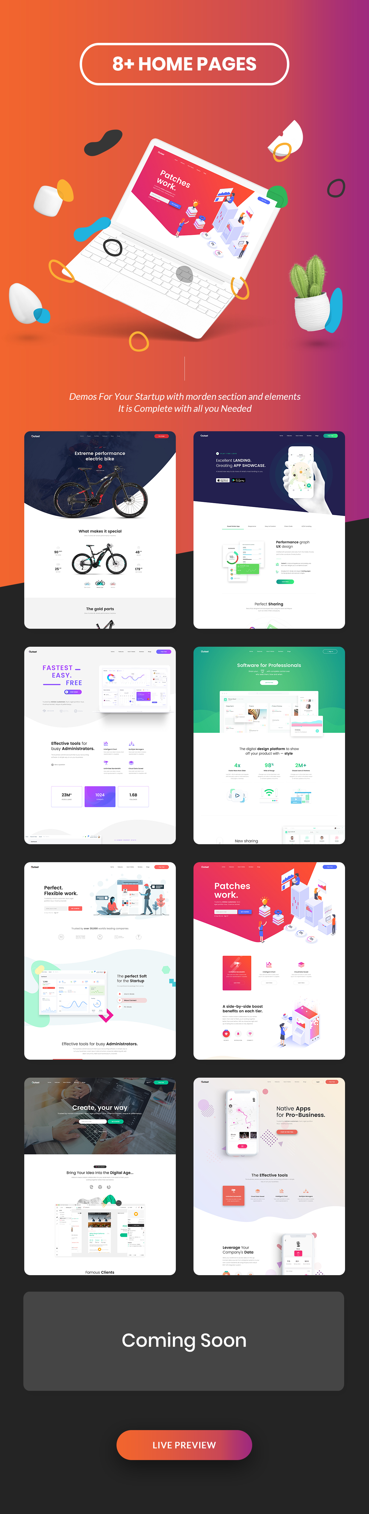 The Outset - MultiPurpose HTML5 Template for Saas & Startup - 4